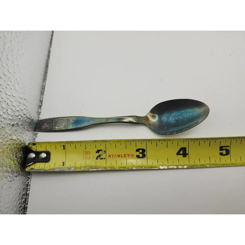 Vtg Onieda 1979 Khartum Temple MSA Winnipeg Manitoba Souvenir Spoon Set w/ Box